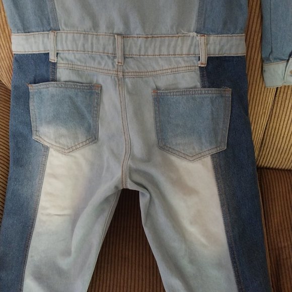 SIGNATURES DENIM JUMPSUIT - Picture 8 of 8